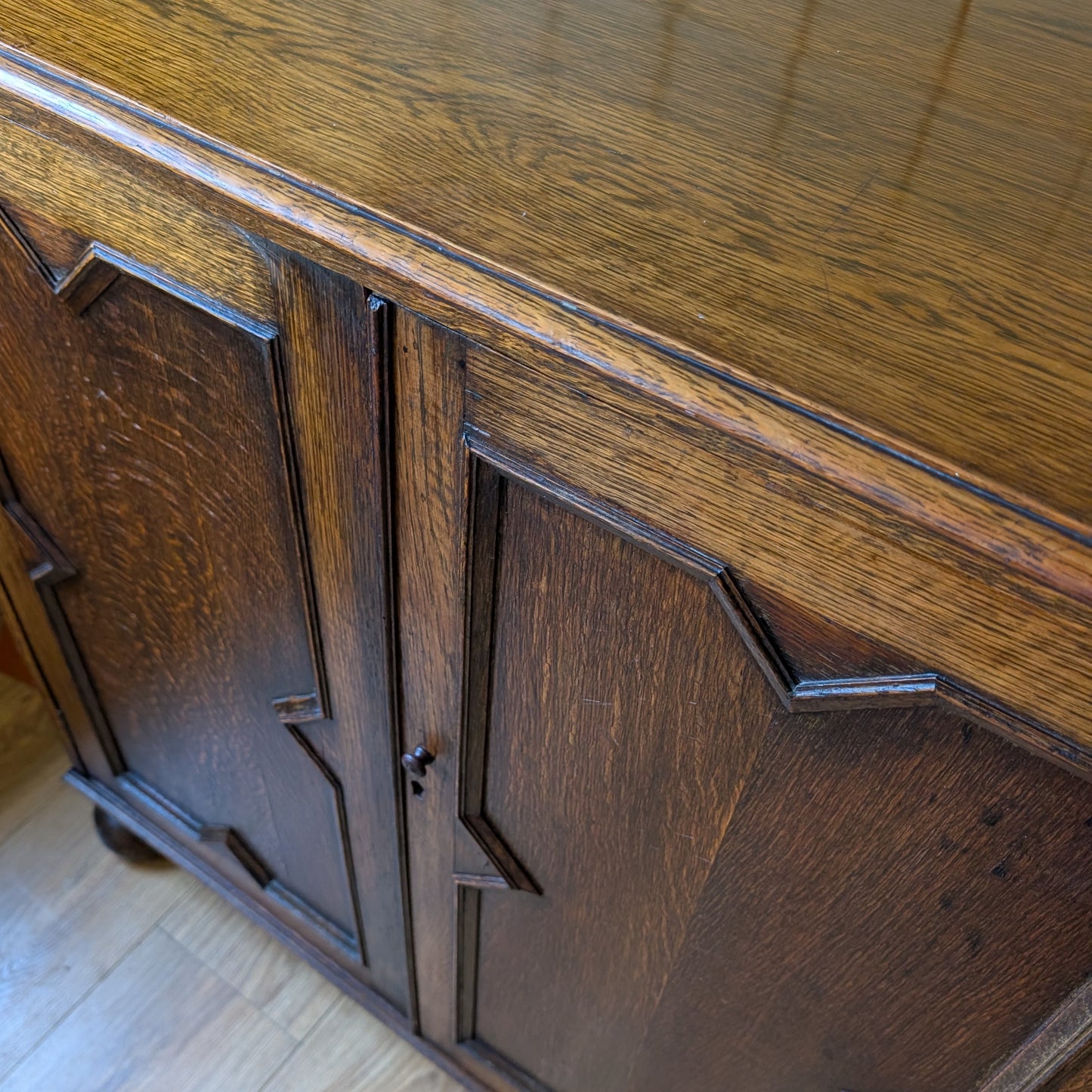 Antique Oak Cupboard