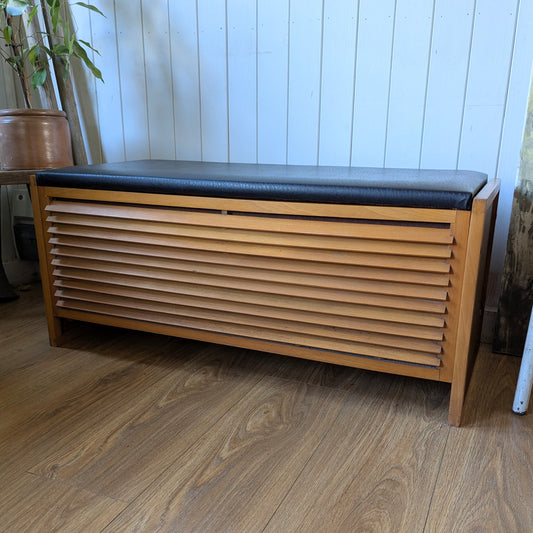 Mid Century Storage Bench