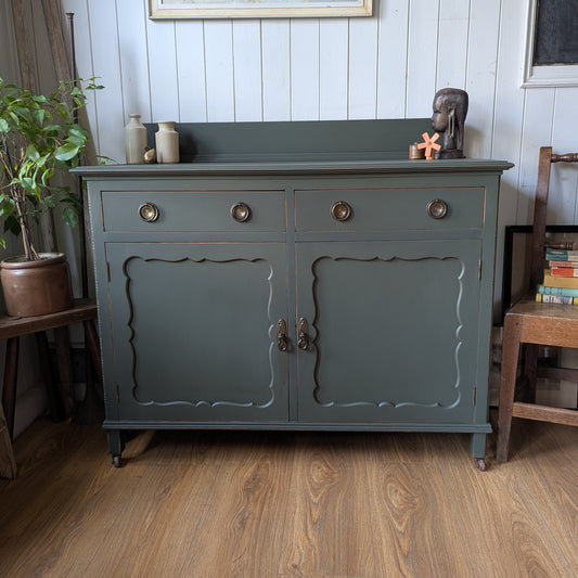 Painted Antique Cupboard