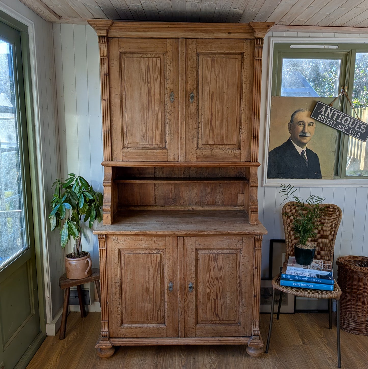 Antique French Pine Dresser
