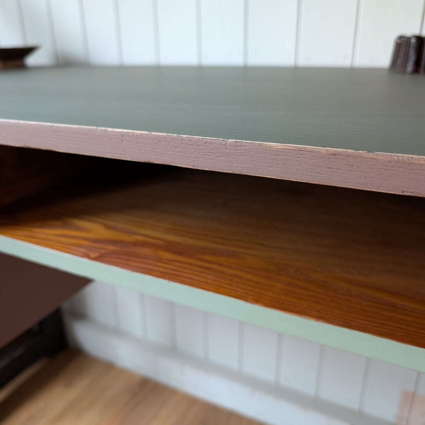 Painted Mid Century Desk
