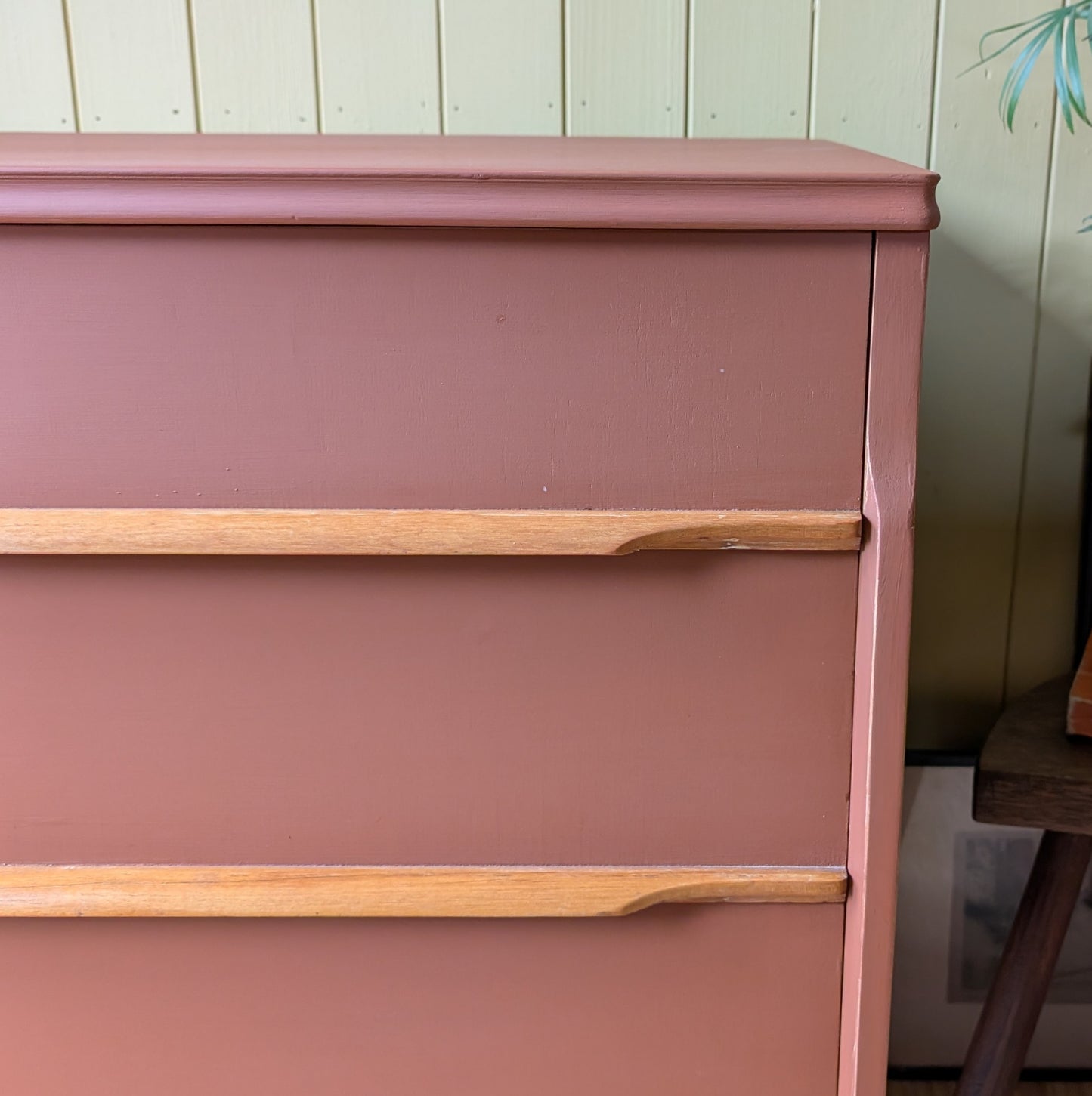 Small Painted Mid Century Chest of Drawers