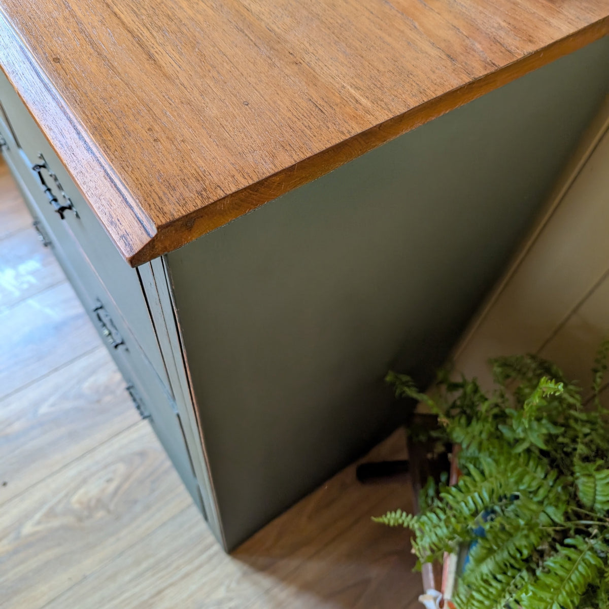 Painted Antique Chest of Drawers