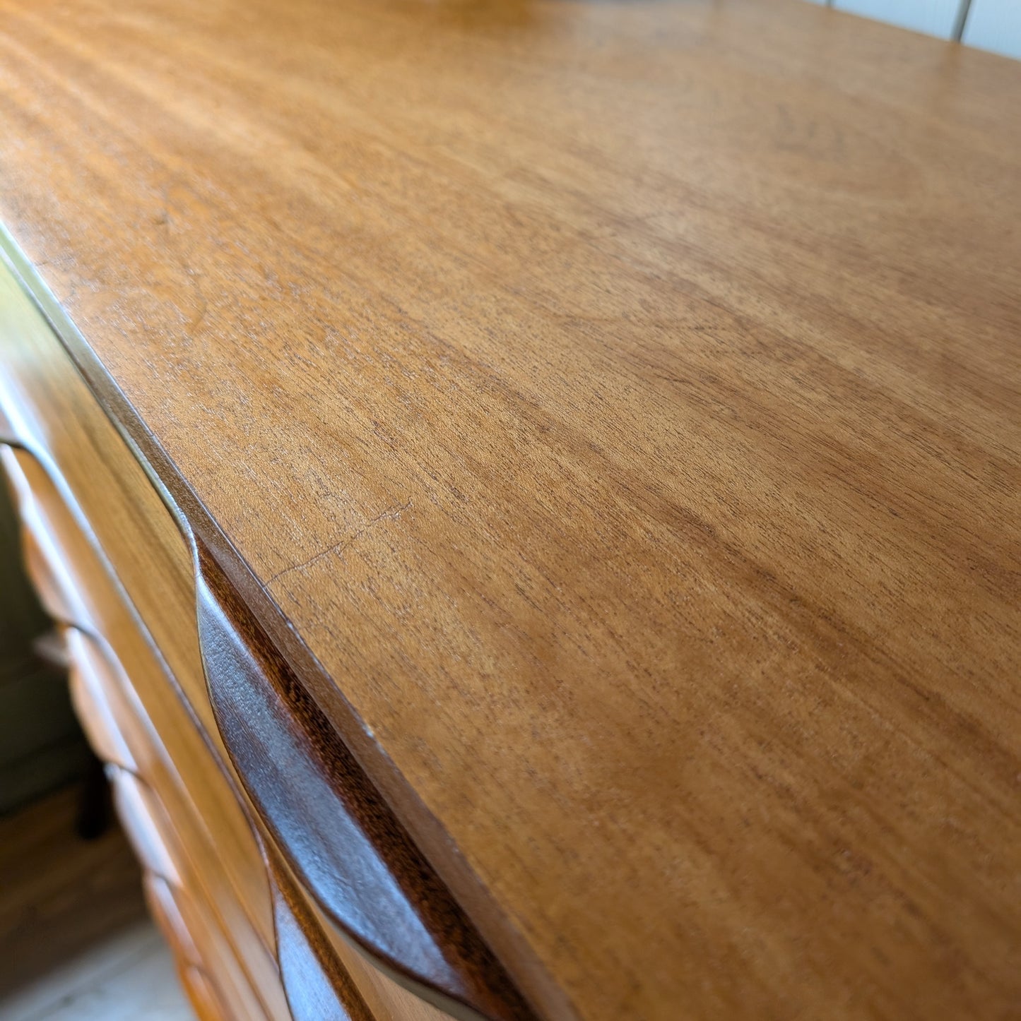 Tall Mid Century Chest of Drawers by Europa