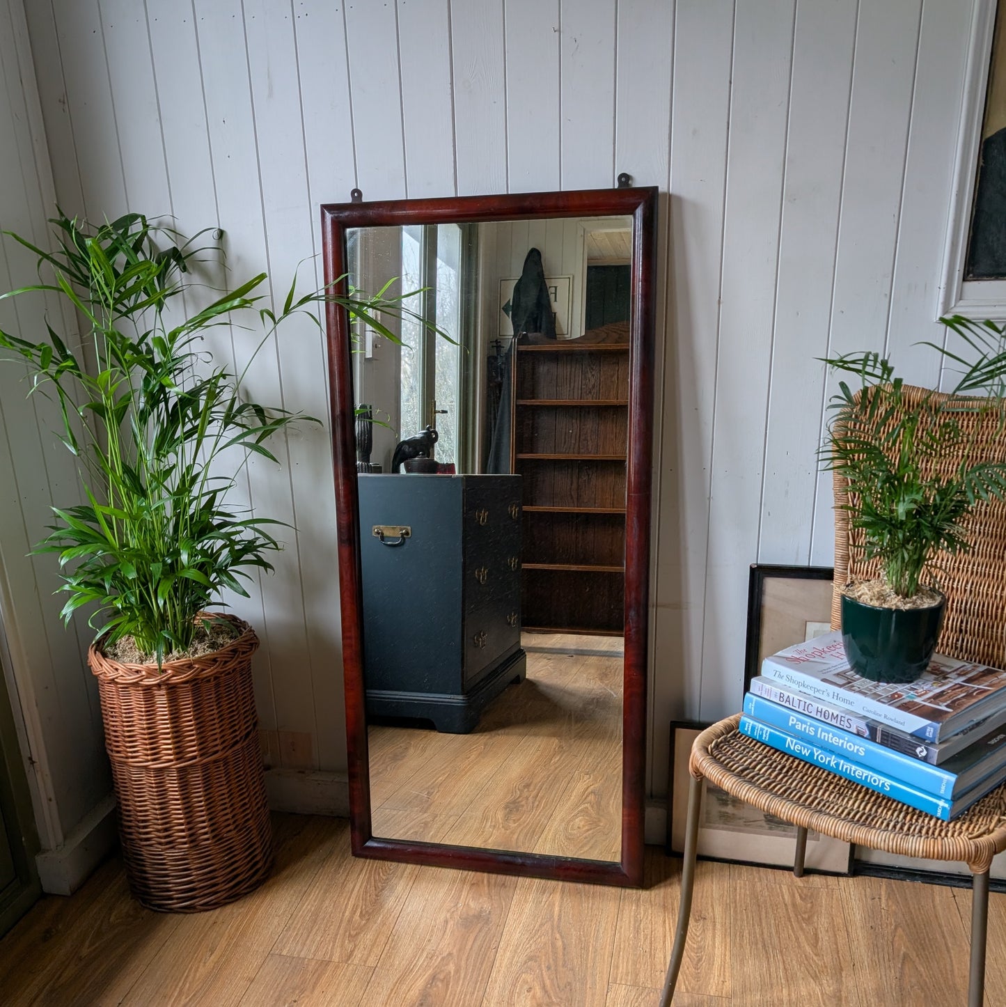 Large Victorian Shop Mirror