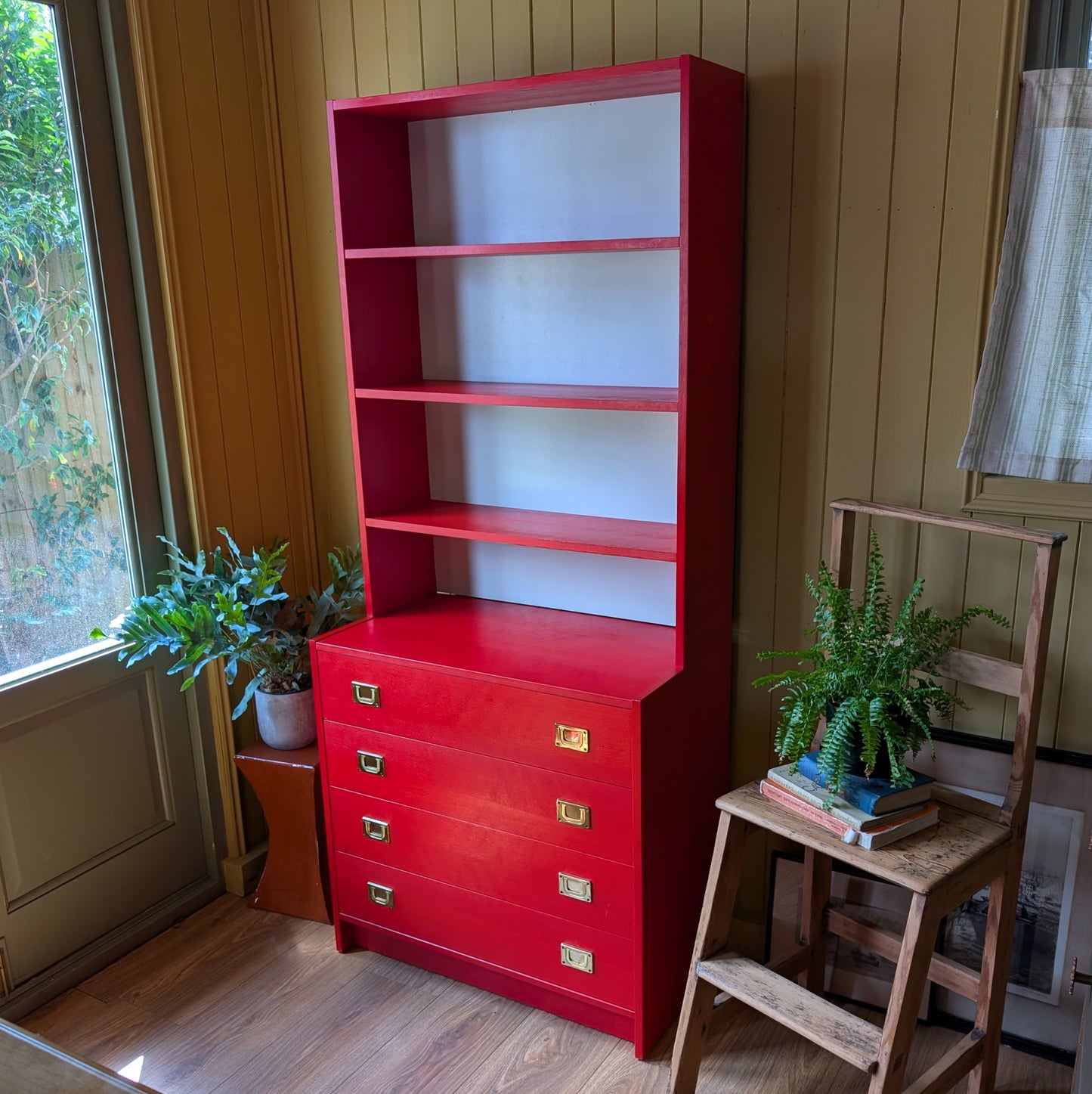 Mid-Century Danish Bookcase & Chest of Drawers
