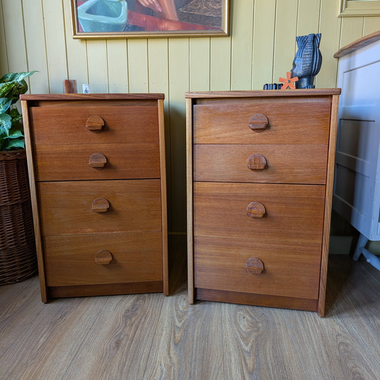 Vintage Stag Cortana Bedside Tables