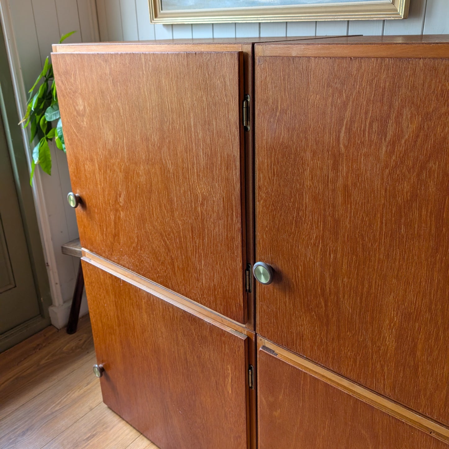 Individual Vintage Wood Boxes Cupboards
