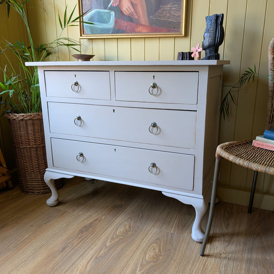 Painted Antique Chest of Drawers