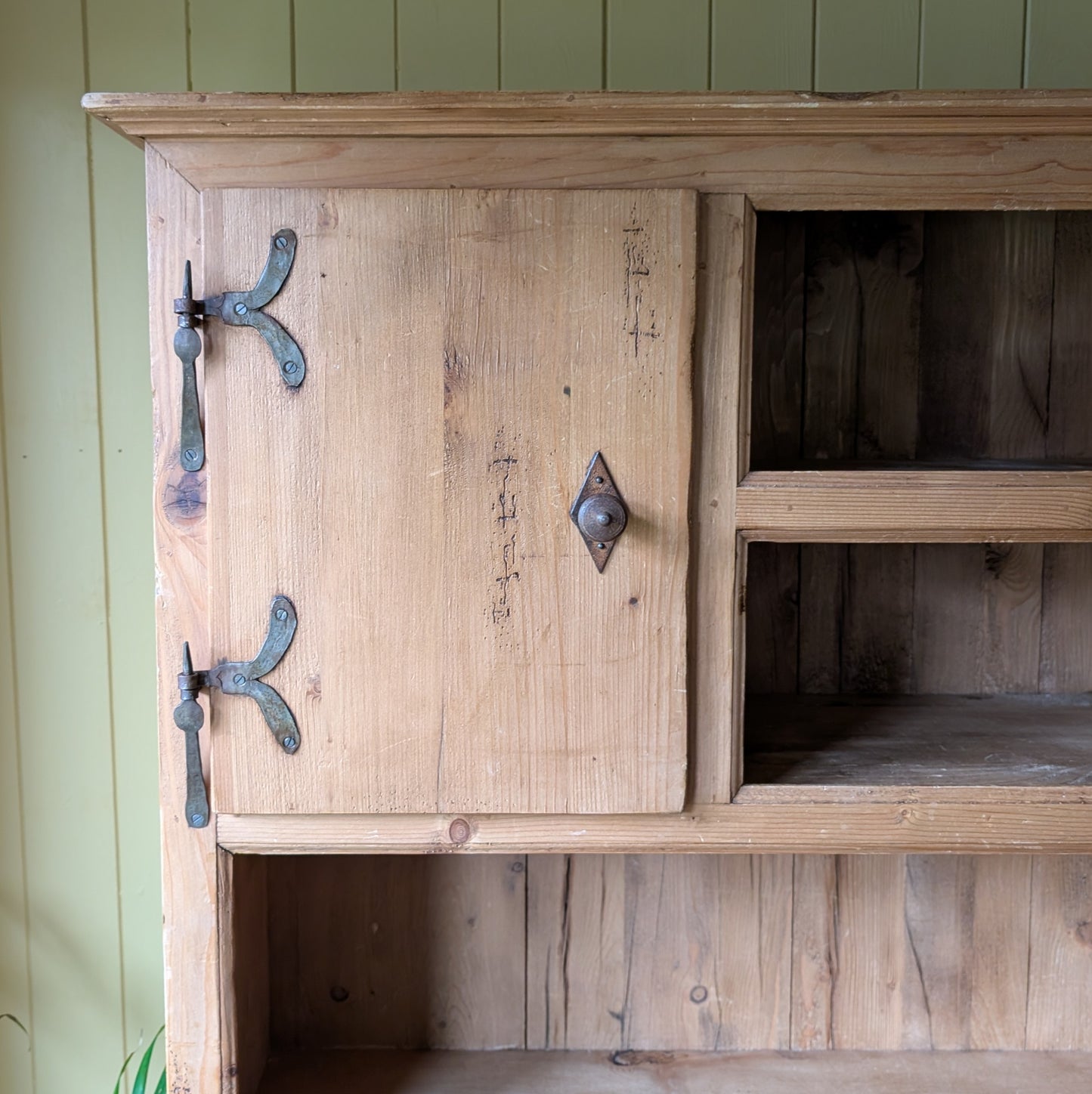 Antique French Countertop Shelving Unit