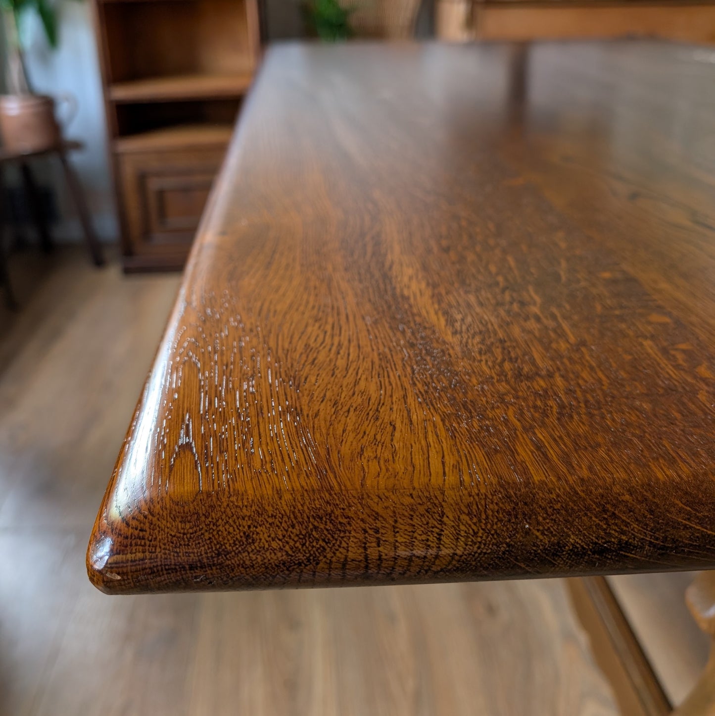 Vintage Oak Refectory Table