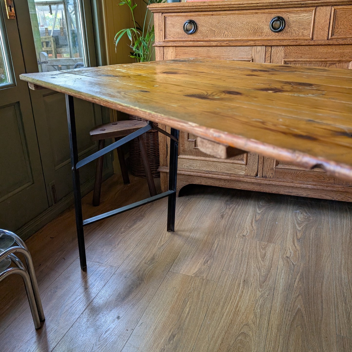Vintage Trestle Table