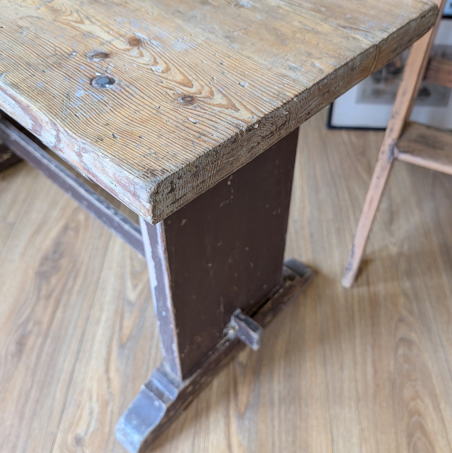Rustic Antique French Bench