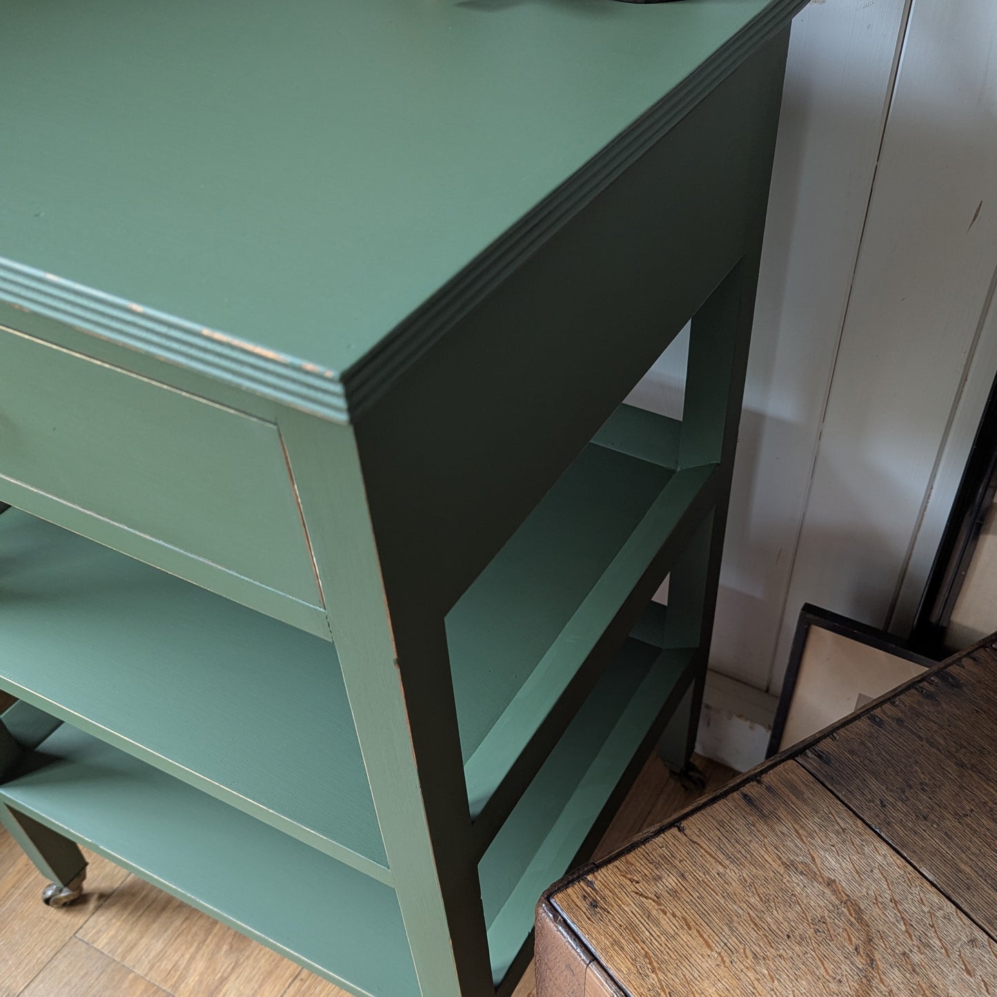 Antique Painted Side Table