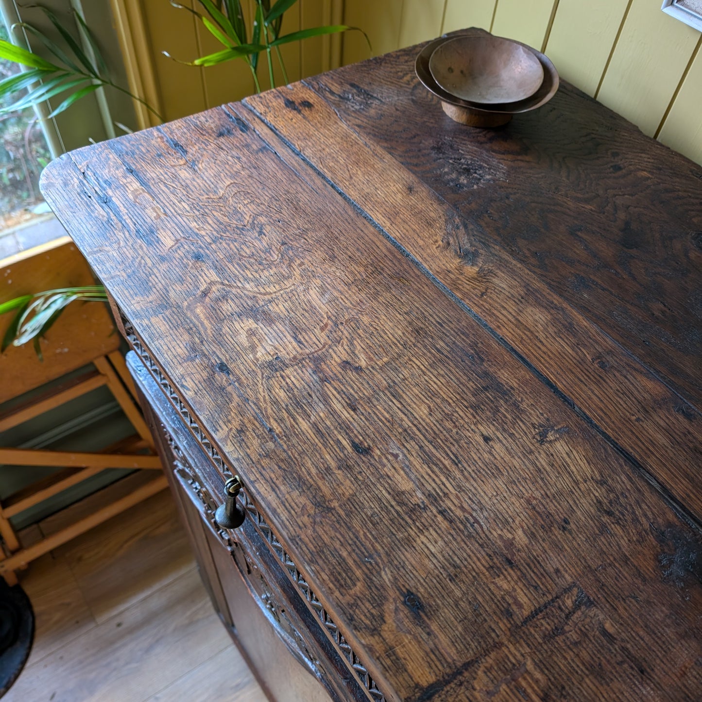Rustic Antique French Cupboard