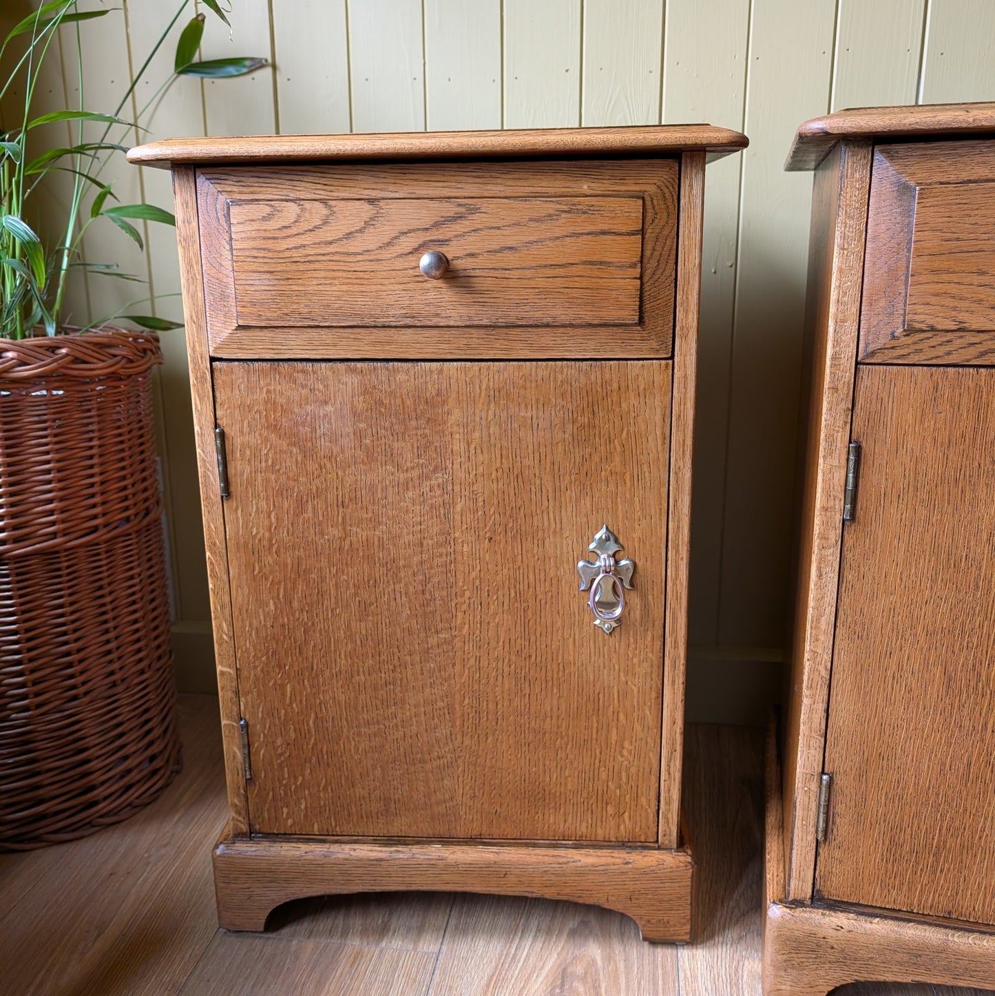 Pair of Vintage Bedside Cabinets by Stag