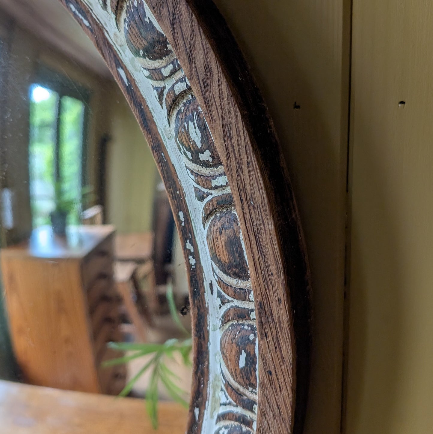 Antique Convex Mirror