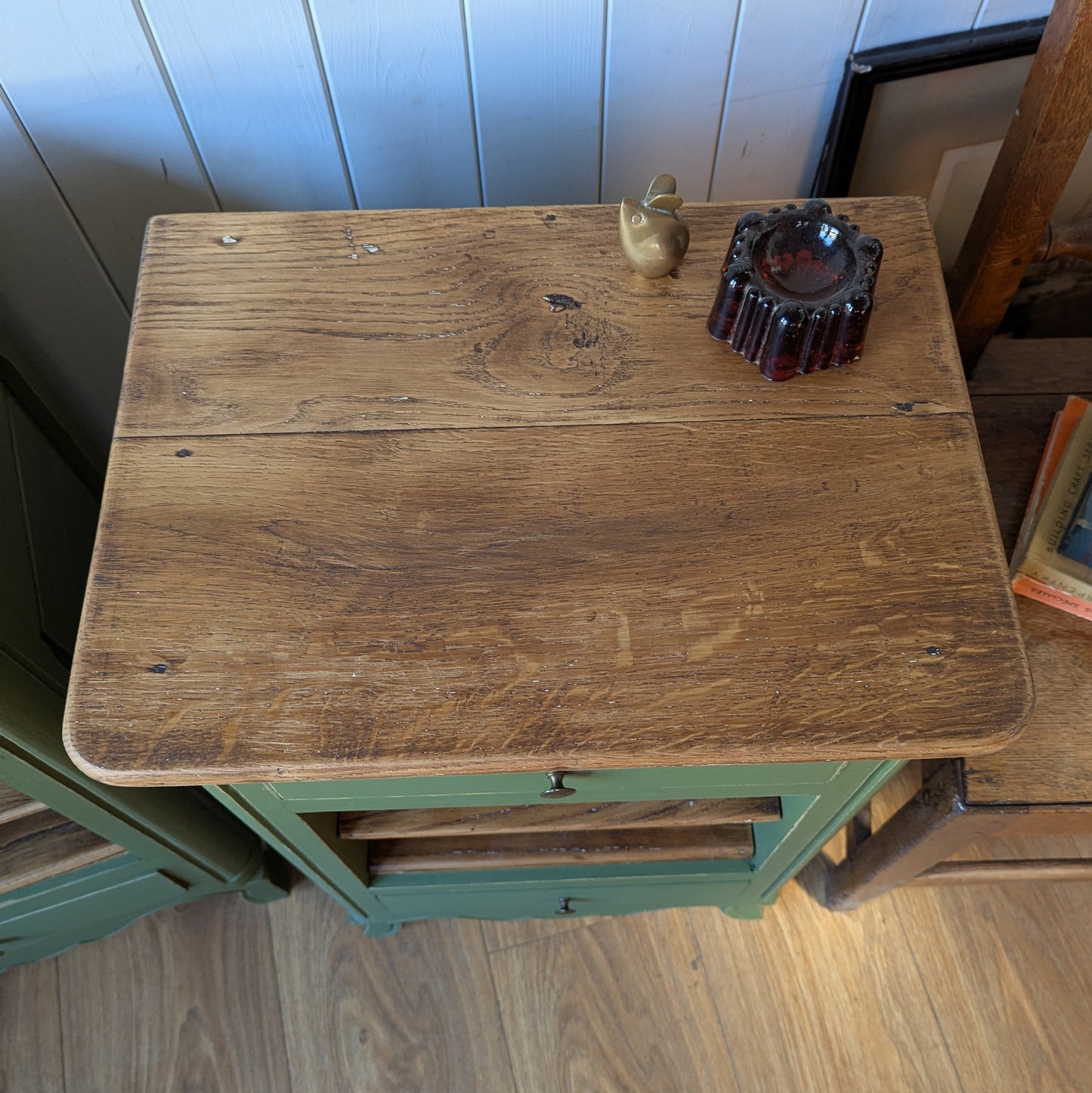 Pair of French Antique Bedside Tables
