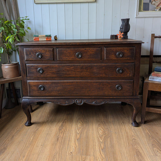 Antique Oak Chest of Drawers