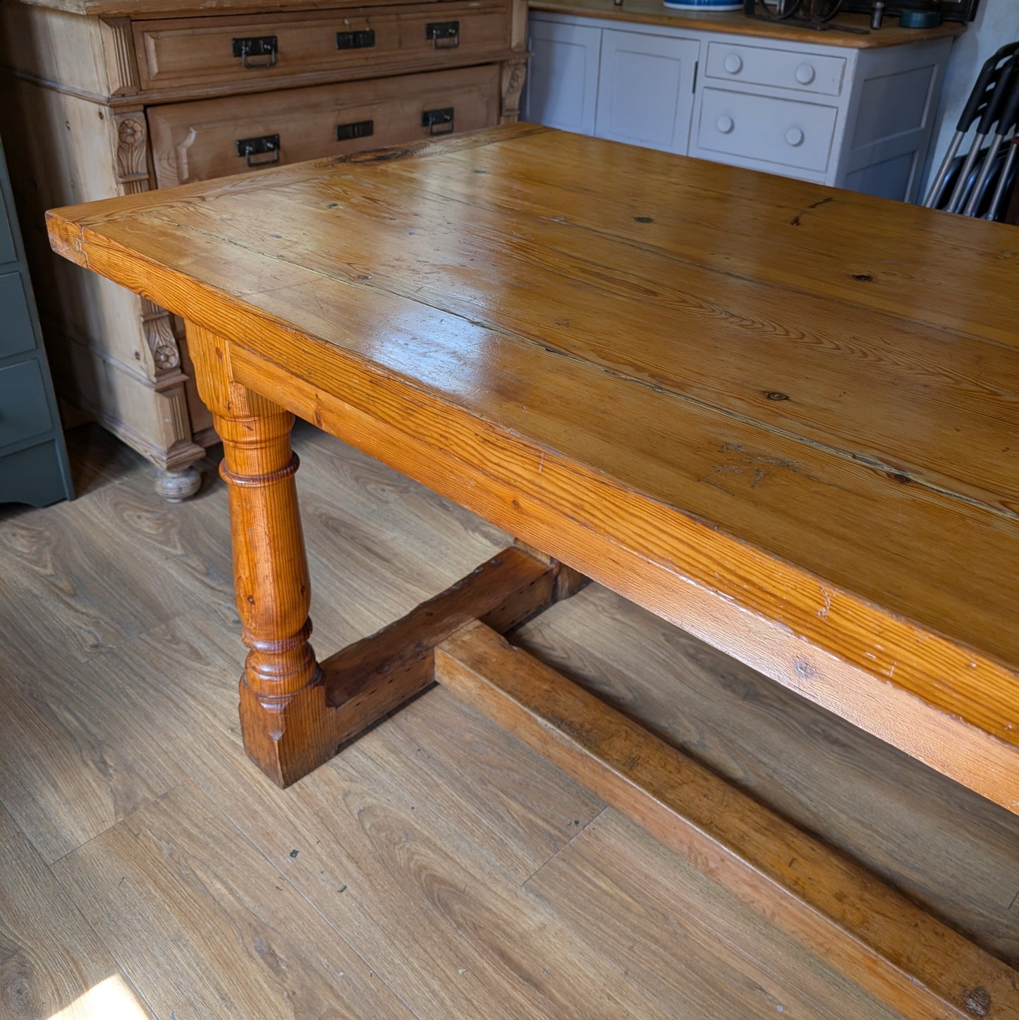 Pine Antique Refectory Table