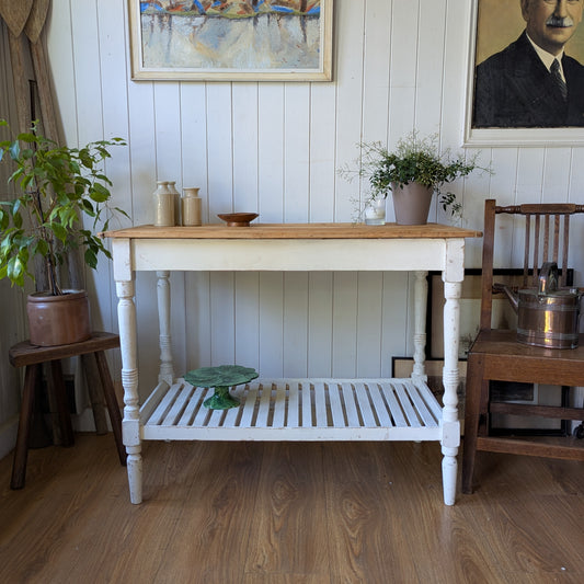 Rustic French Kitchen Island
