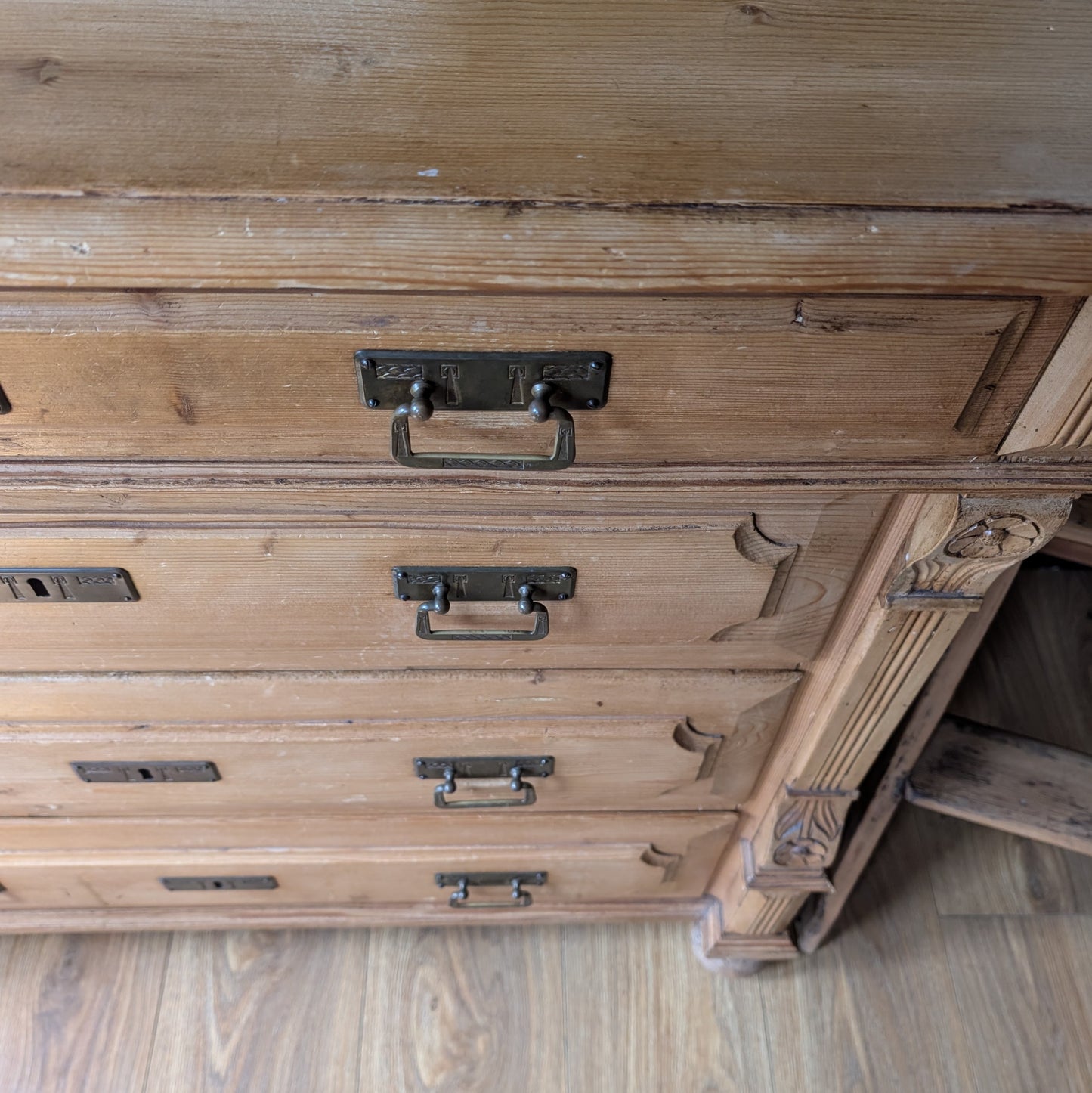 Rustic Antique French Chest of Drawers