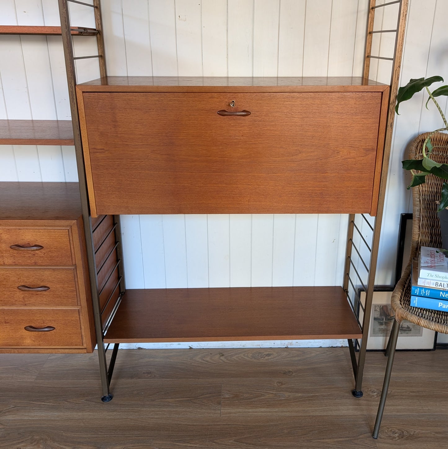 Mid Century Ladderax Shelving Unit