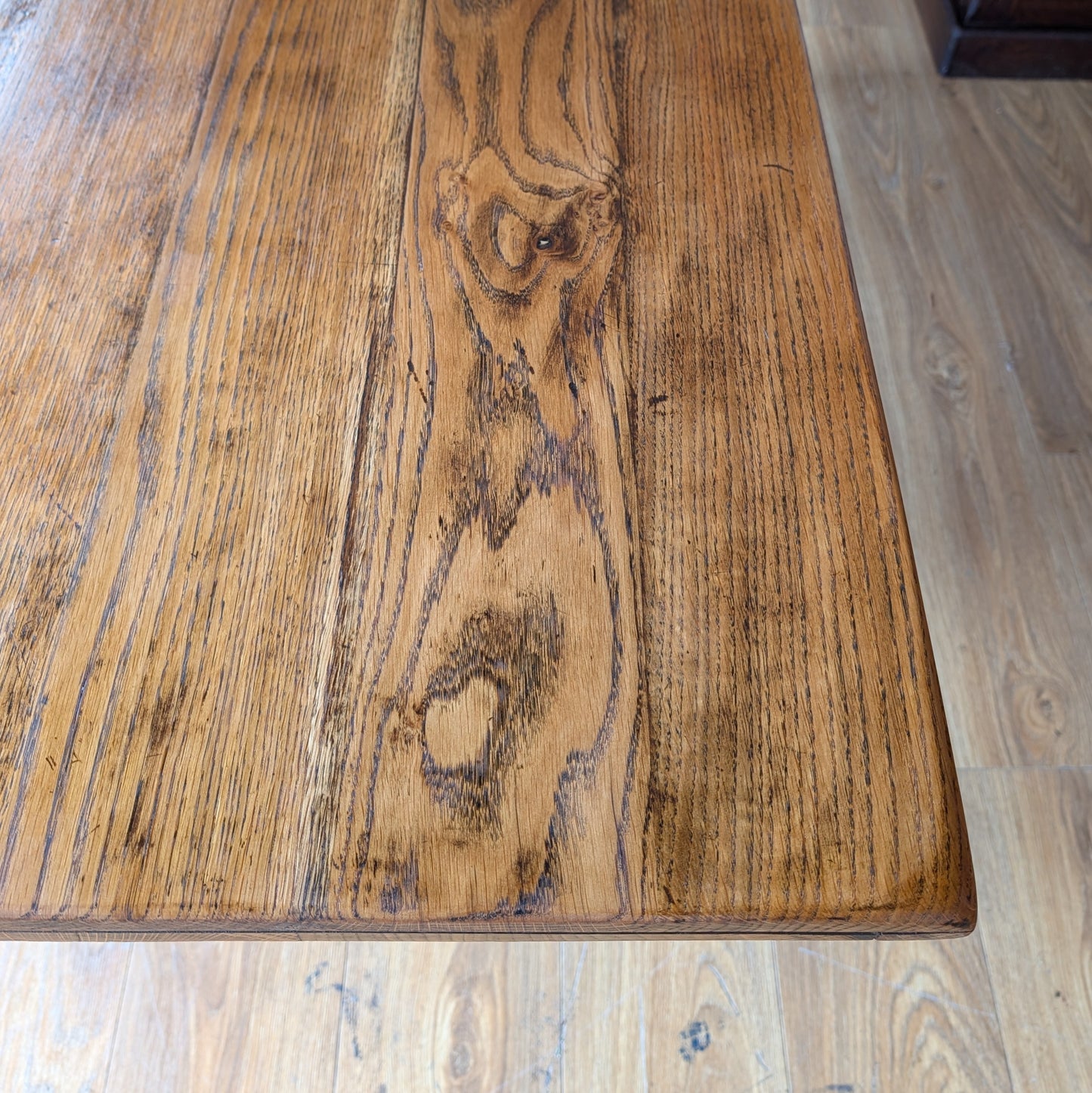 Rustic Oak Antique Dining Table