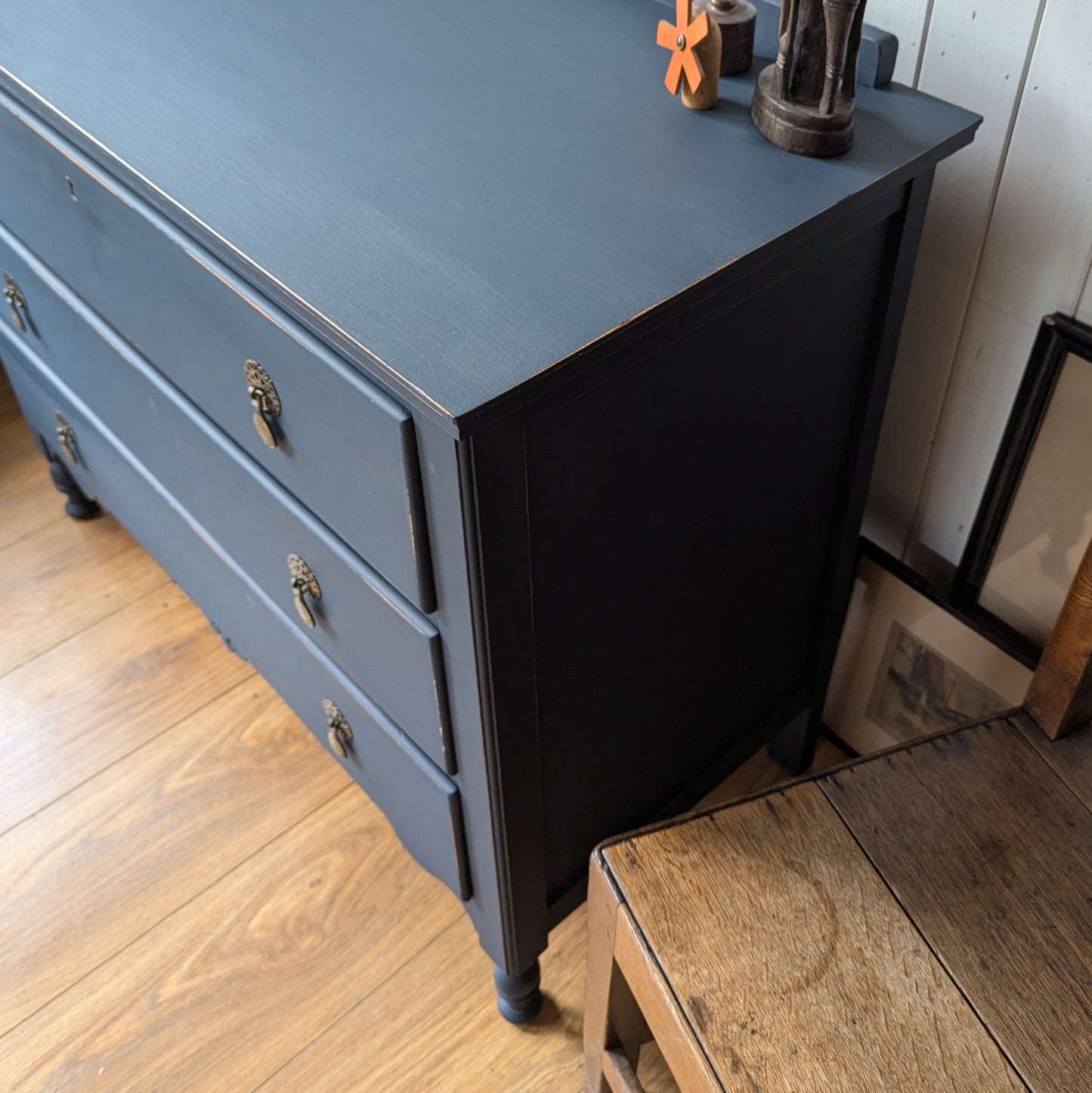 Small Painted Antique Chest of Drawers