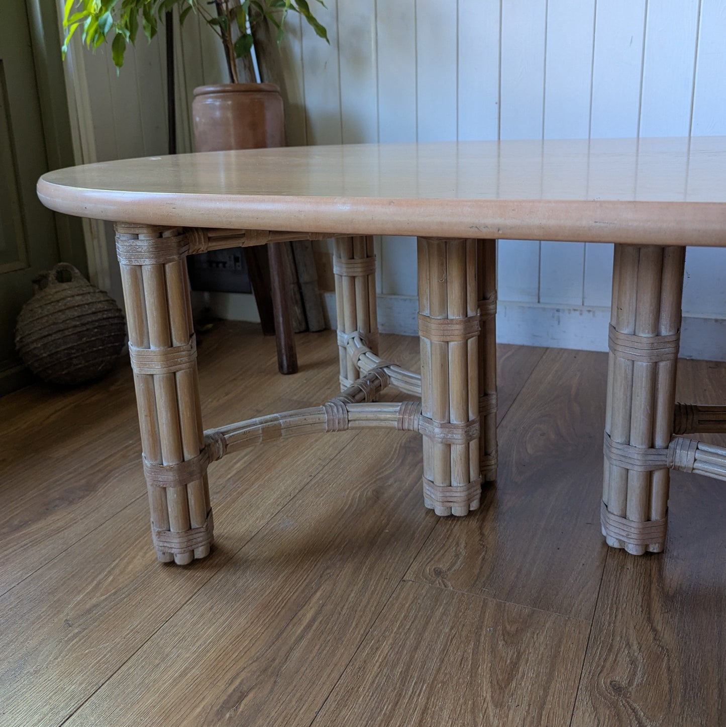 Large Vintage French Coffee Table