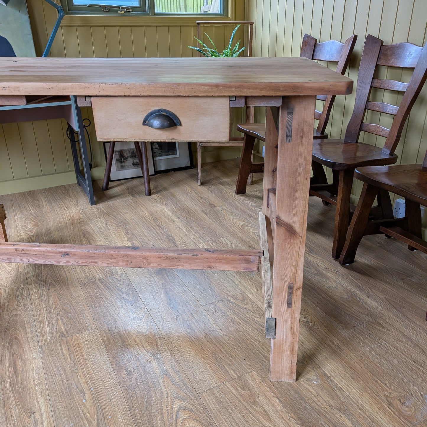 Vintage Workshop Table