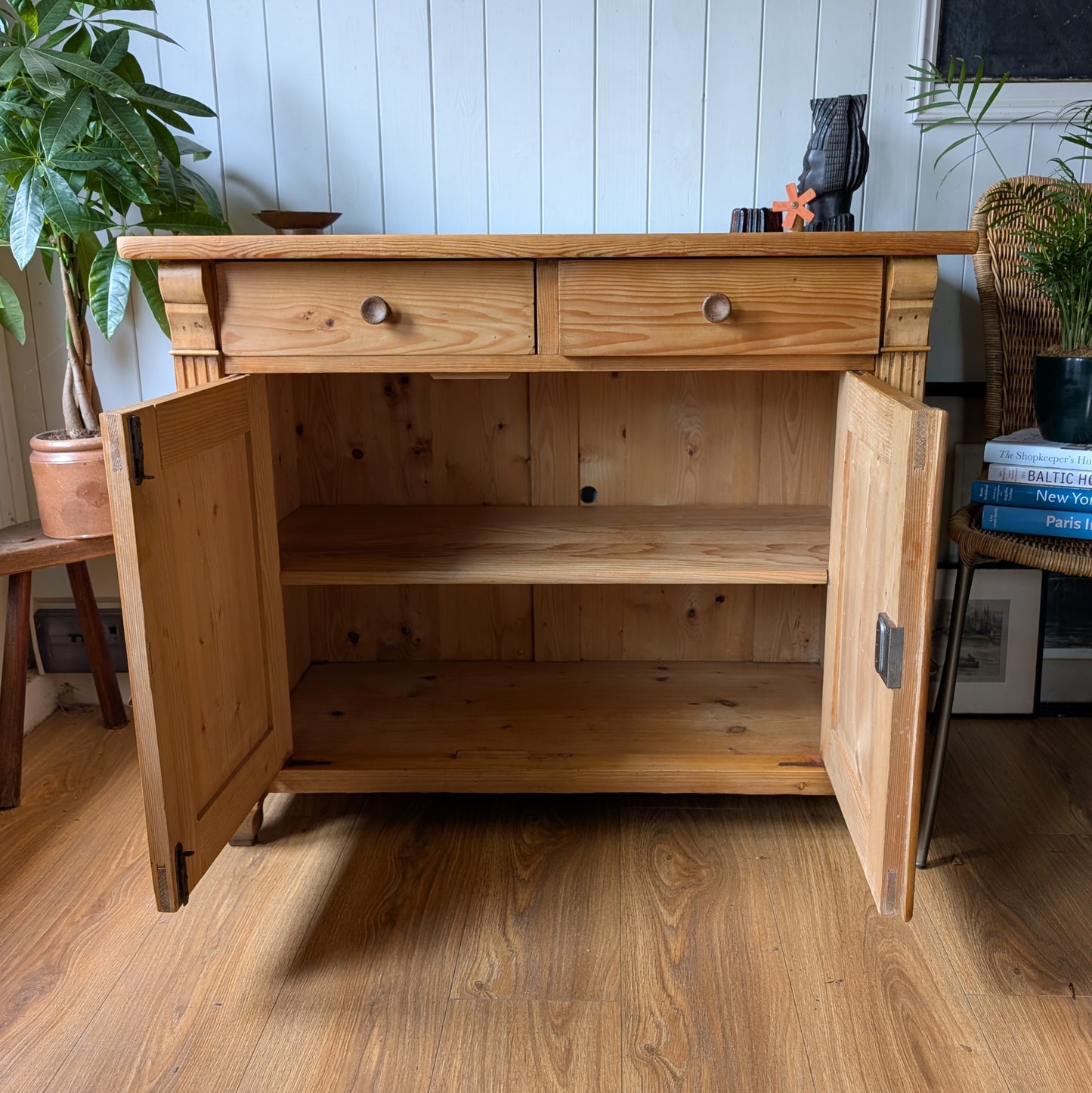 Rustic French Pine Cupboard