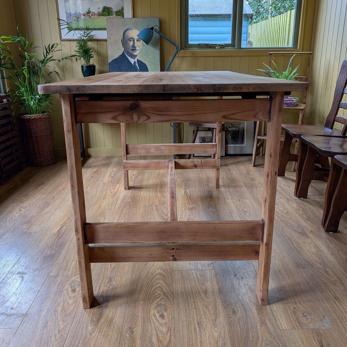 Vintage Workshop Table