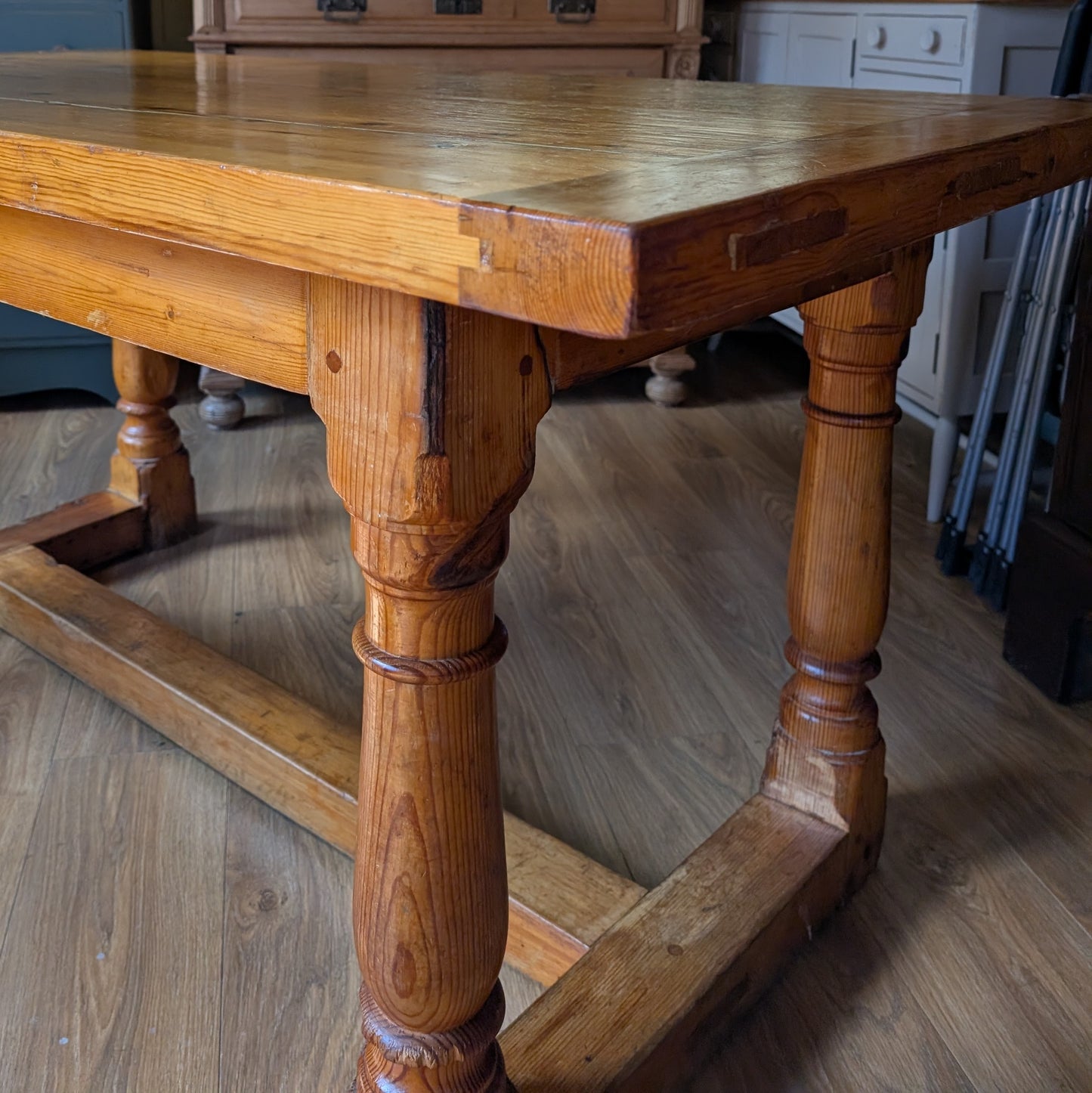 Pine Antique Refectory Table