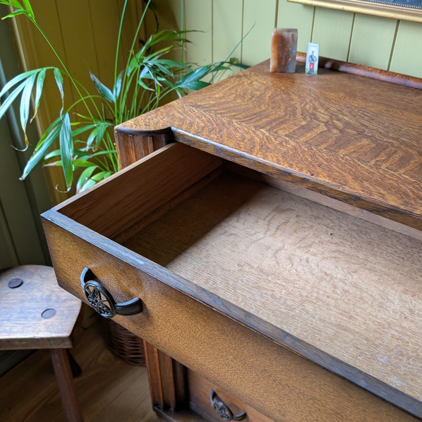 Art Deco Oak Chest of Drawers