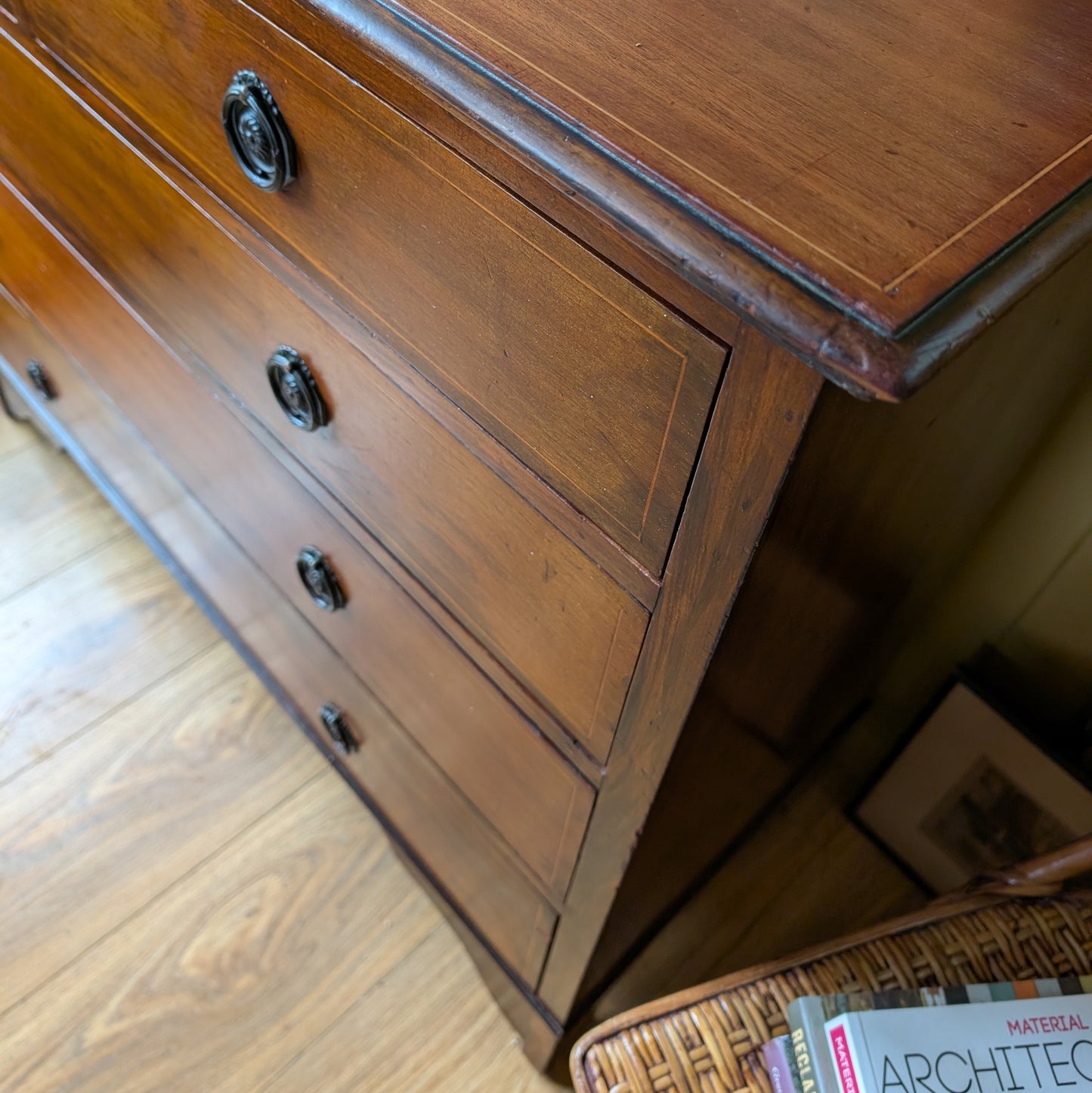 Antique Inlaid Chest of Drawers