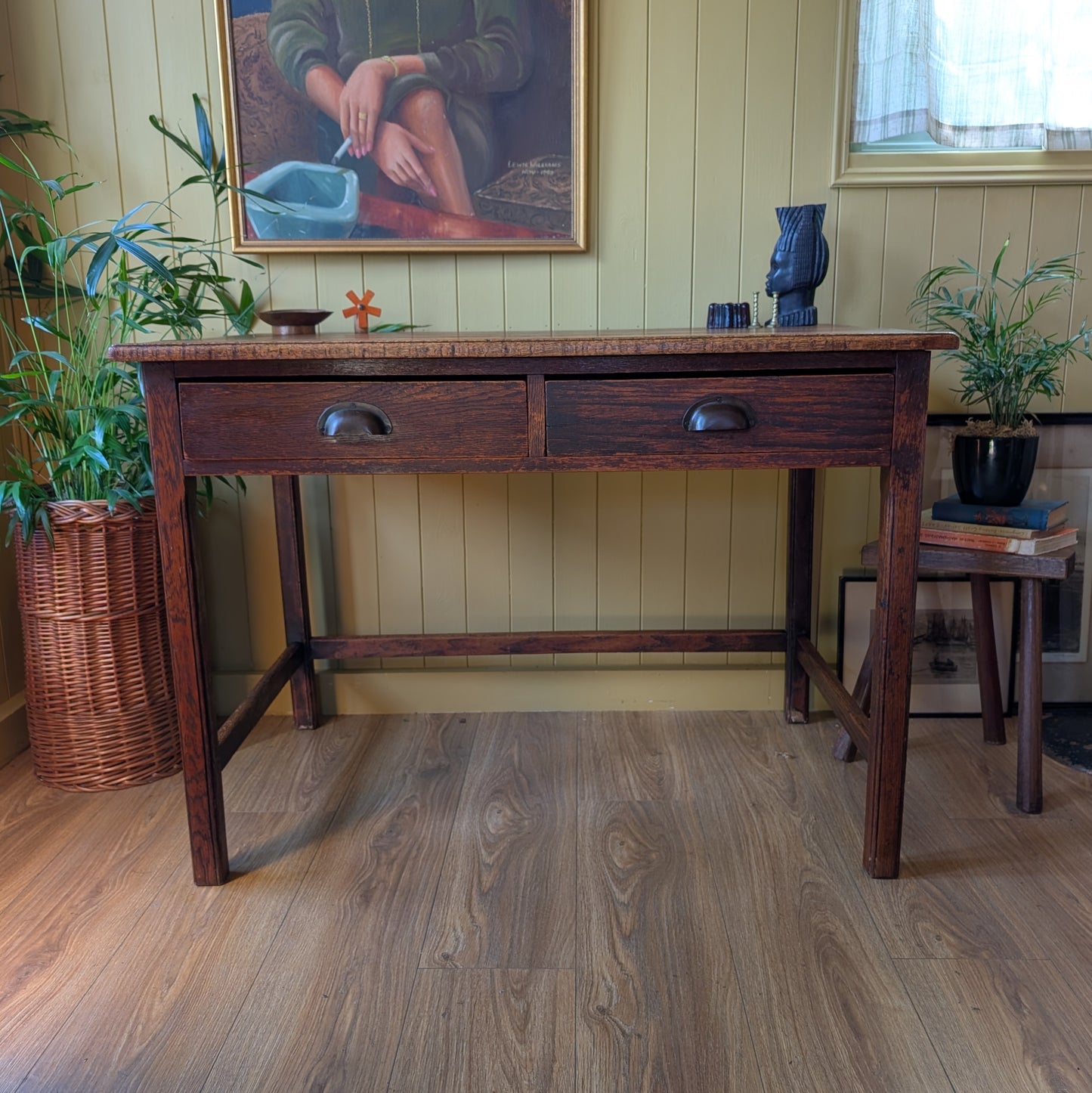 Antique Oak Desk