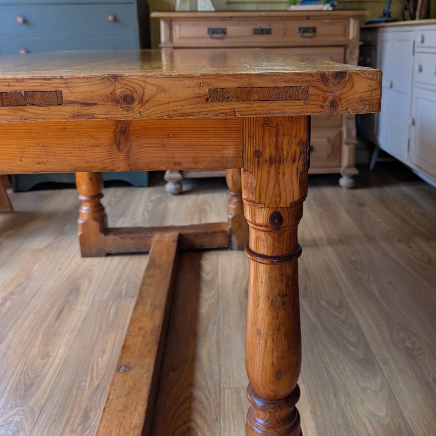 Pine Antique Refectory Table