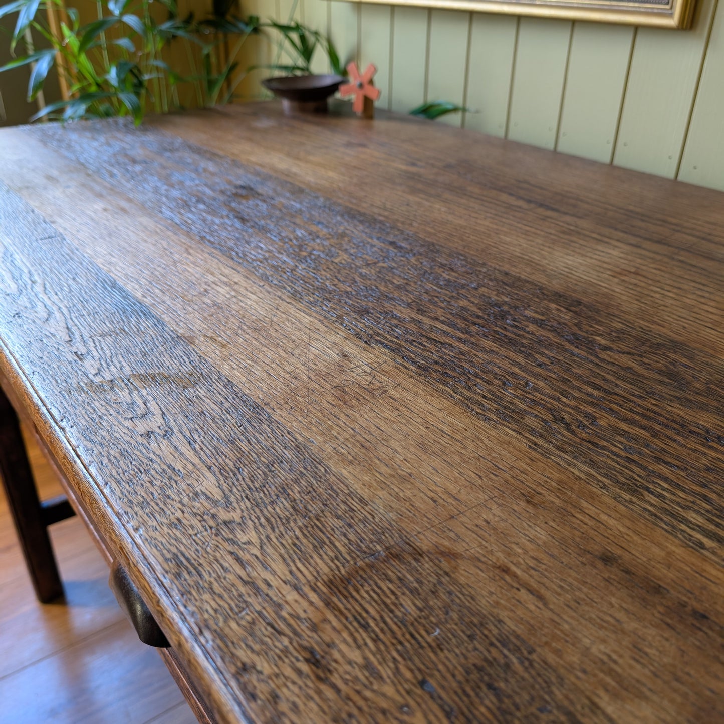 Antique Oak Desk