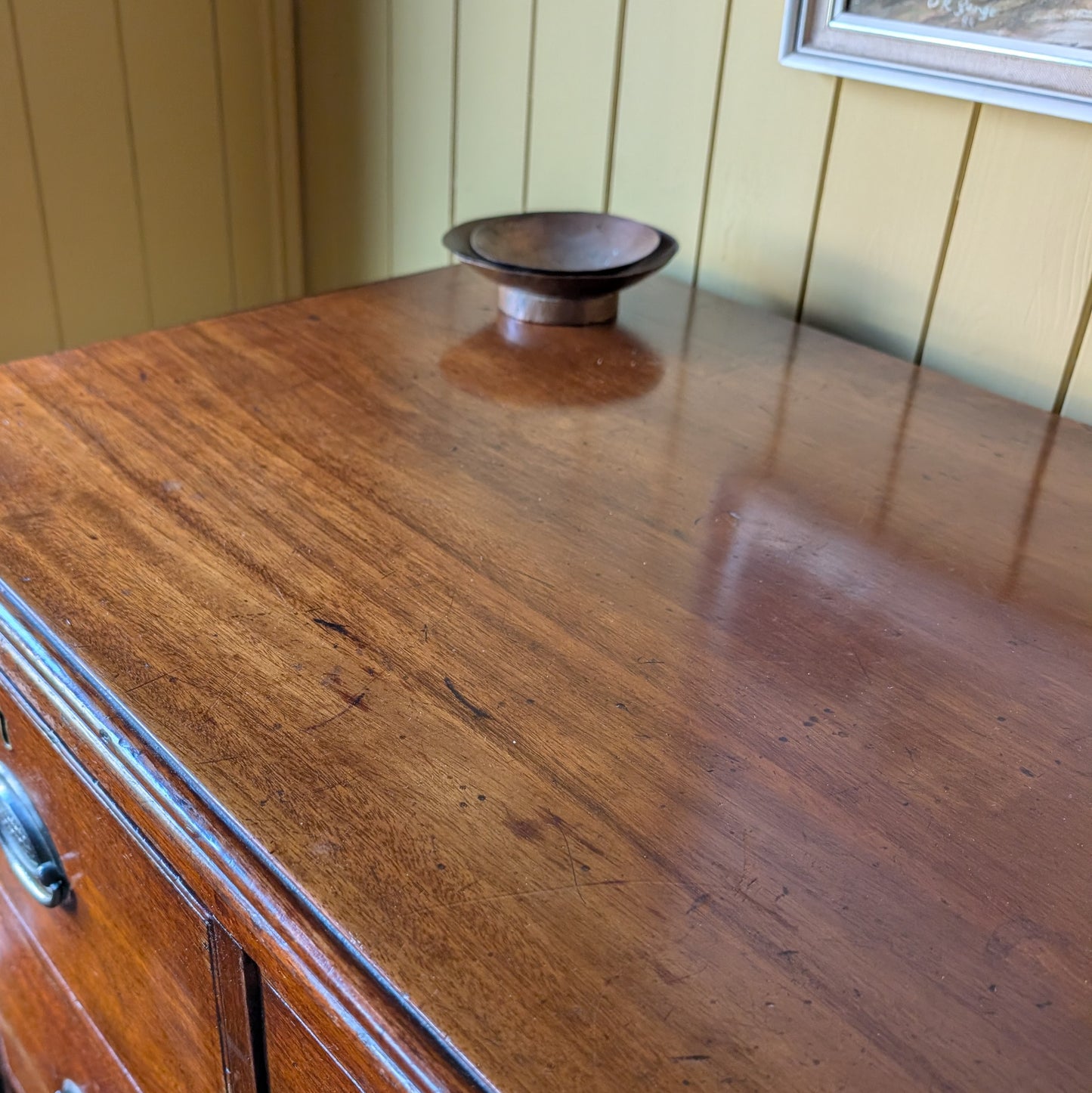 Narrow Antique Chest of Drawers