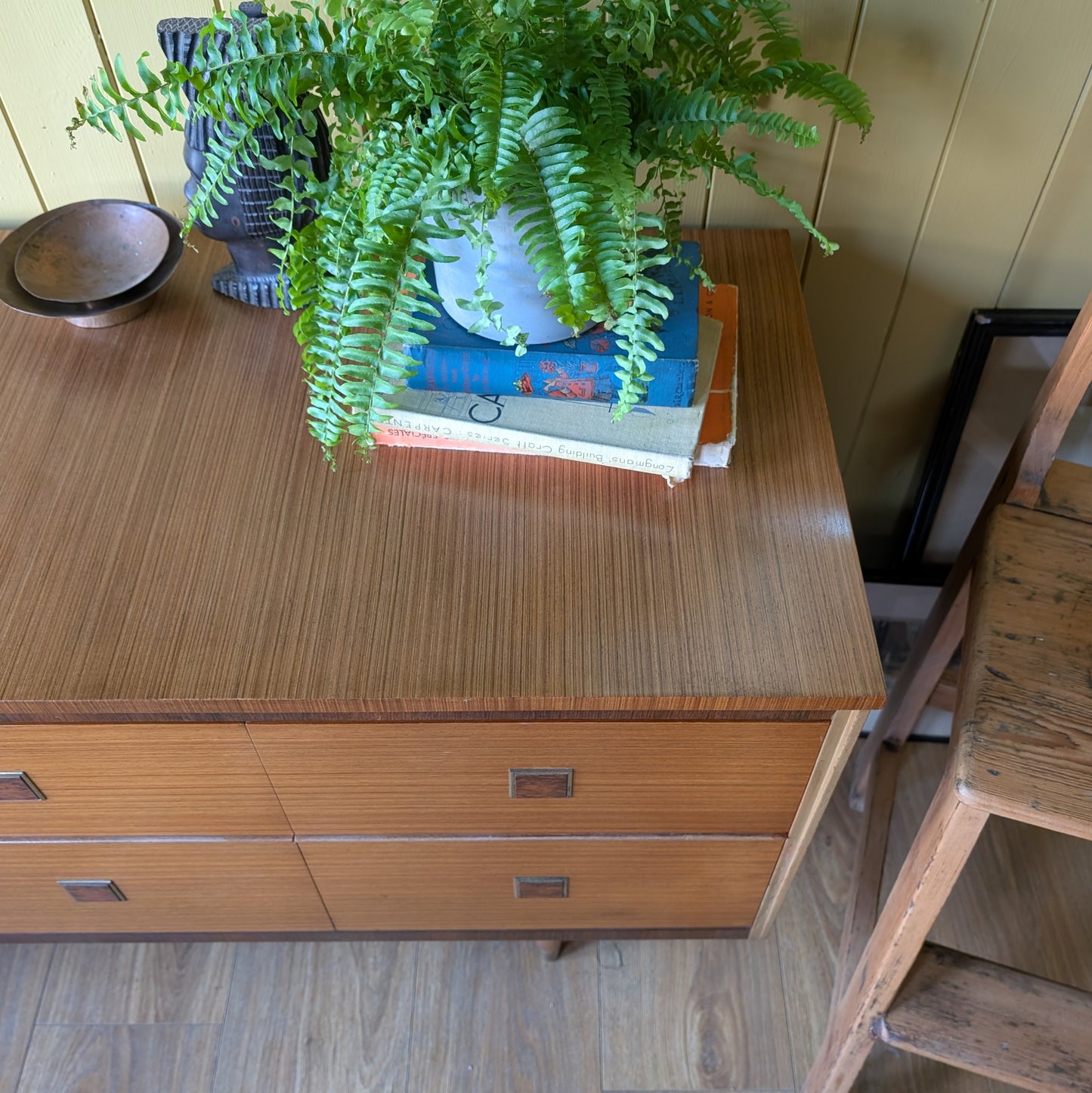 Long and Low Mid Century Drawer Unit