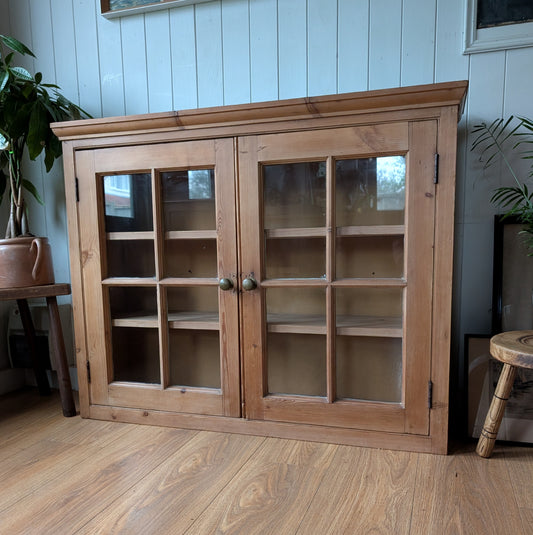 Victorian Glazed Wall Cabinet