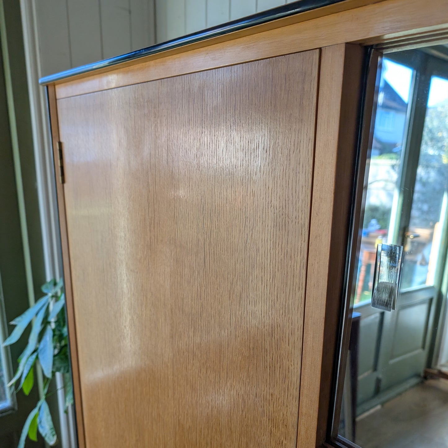 Small Vintage Mid Century Wardrobe