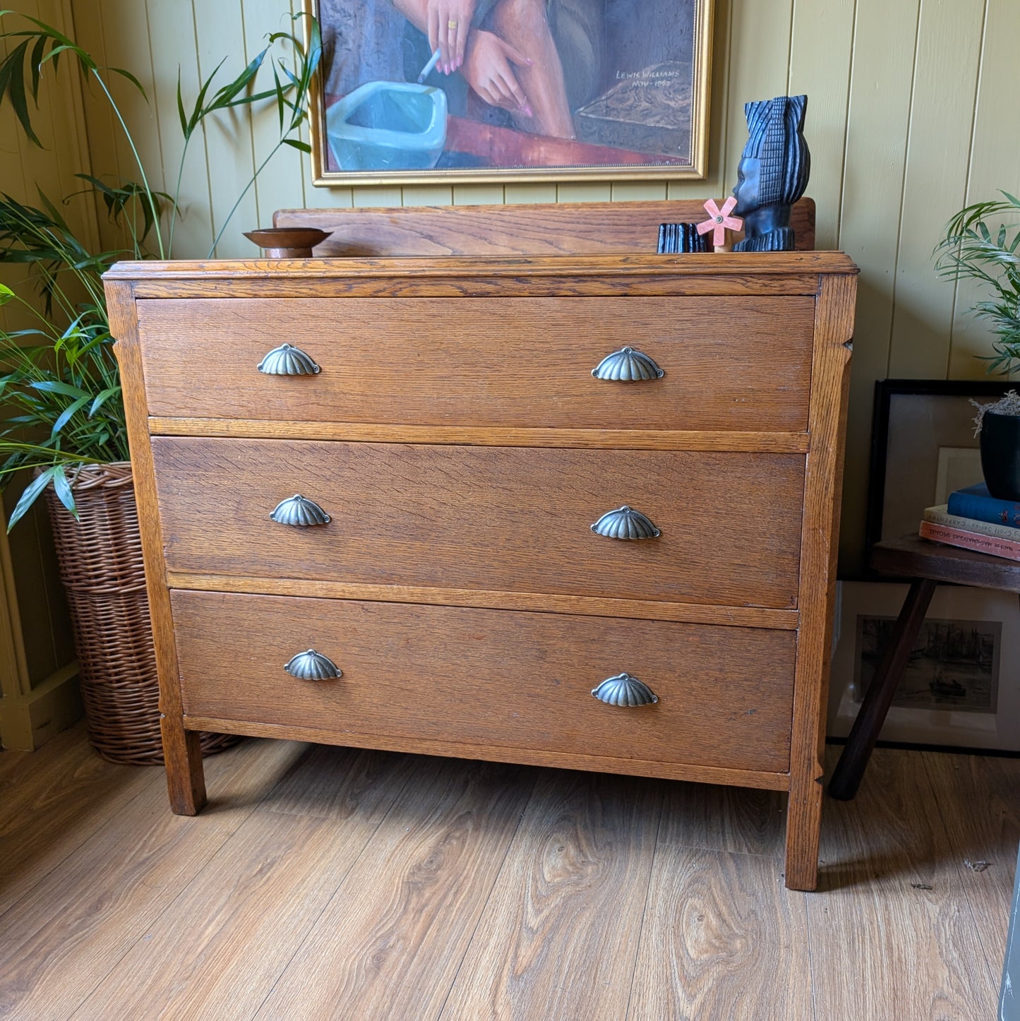 Vintage Oak Chest of Drawers