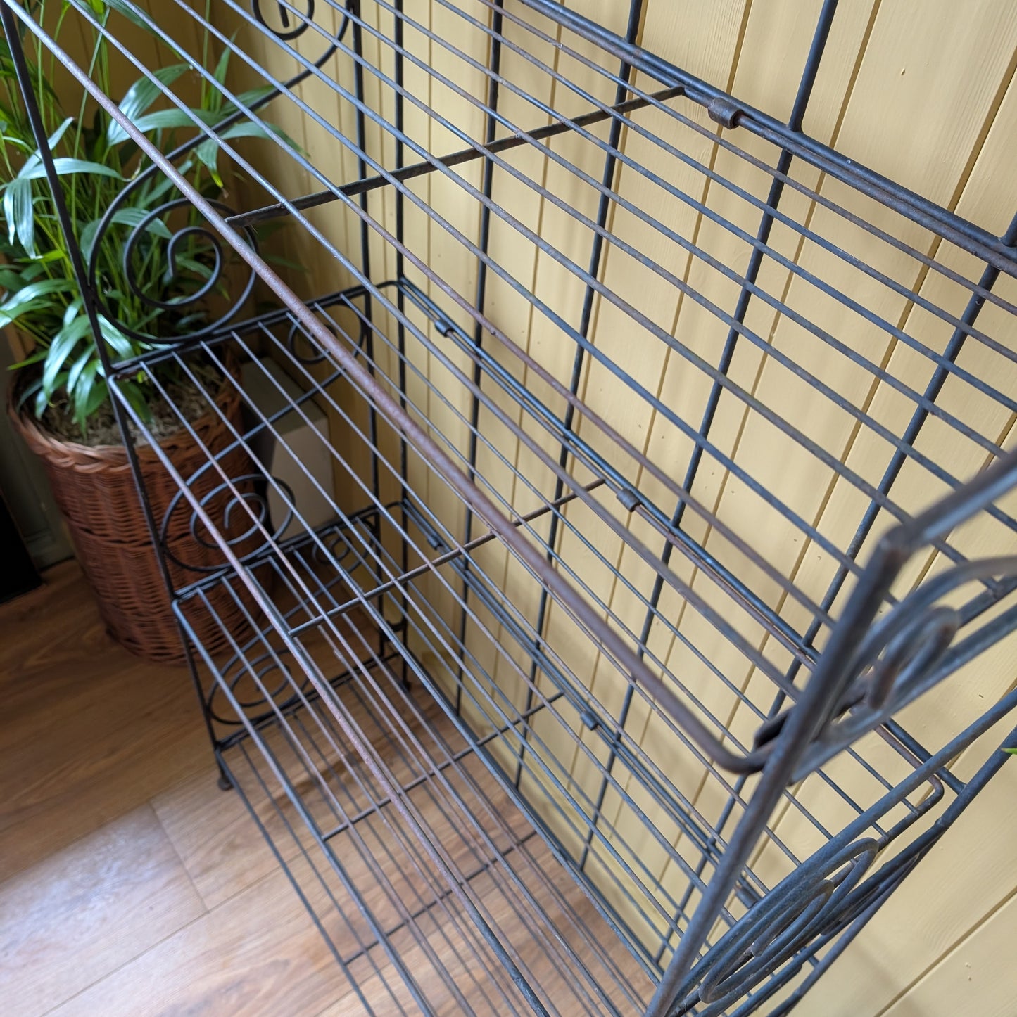 Vintage Metal Shelving Unit