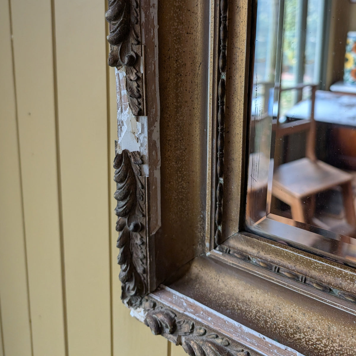 Rustic Antique French Mirror