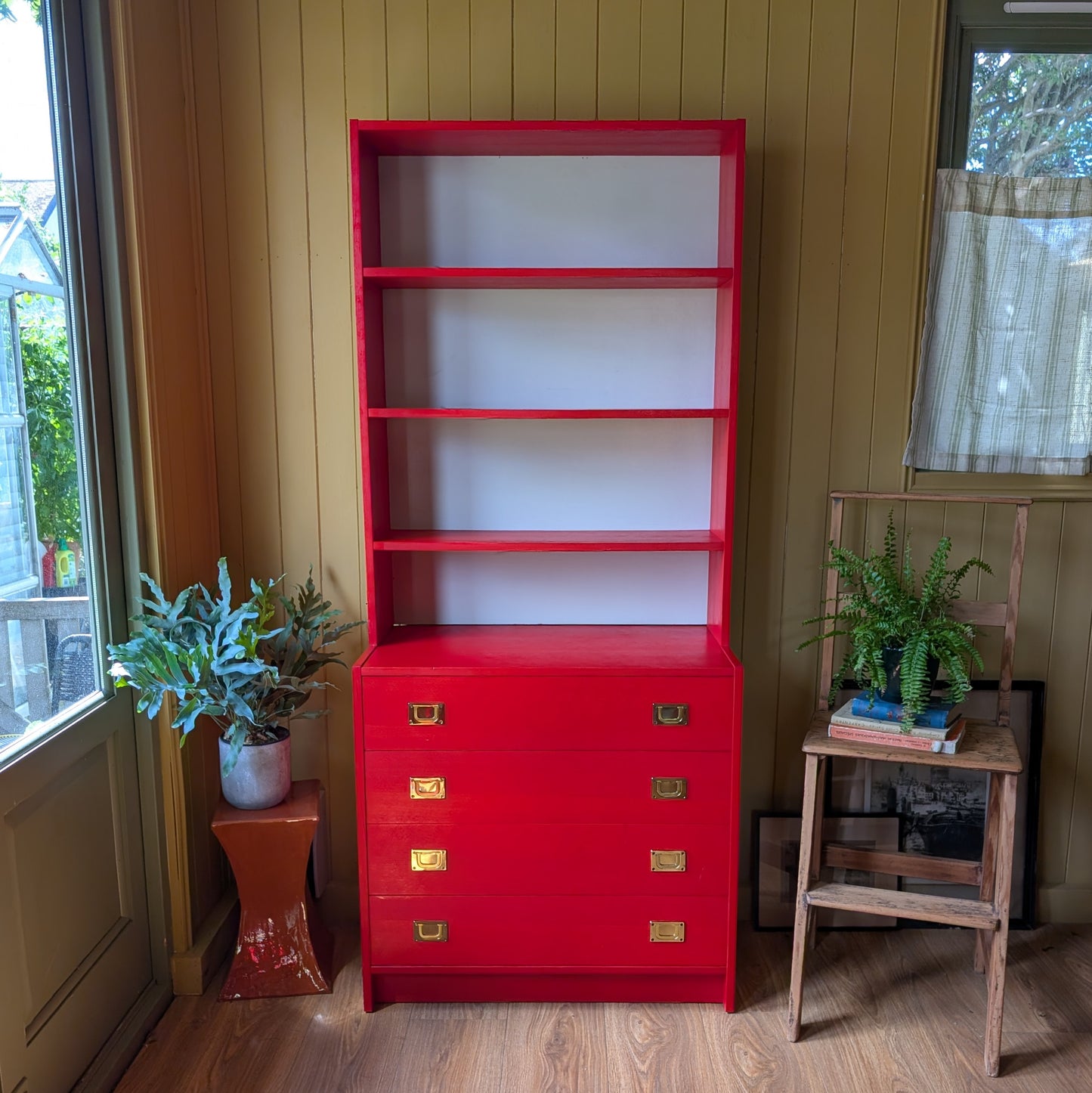 Mid-Century Danish Bookcase & Chest of Drawers