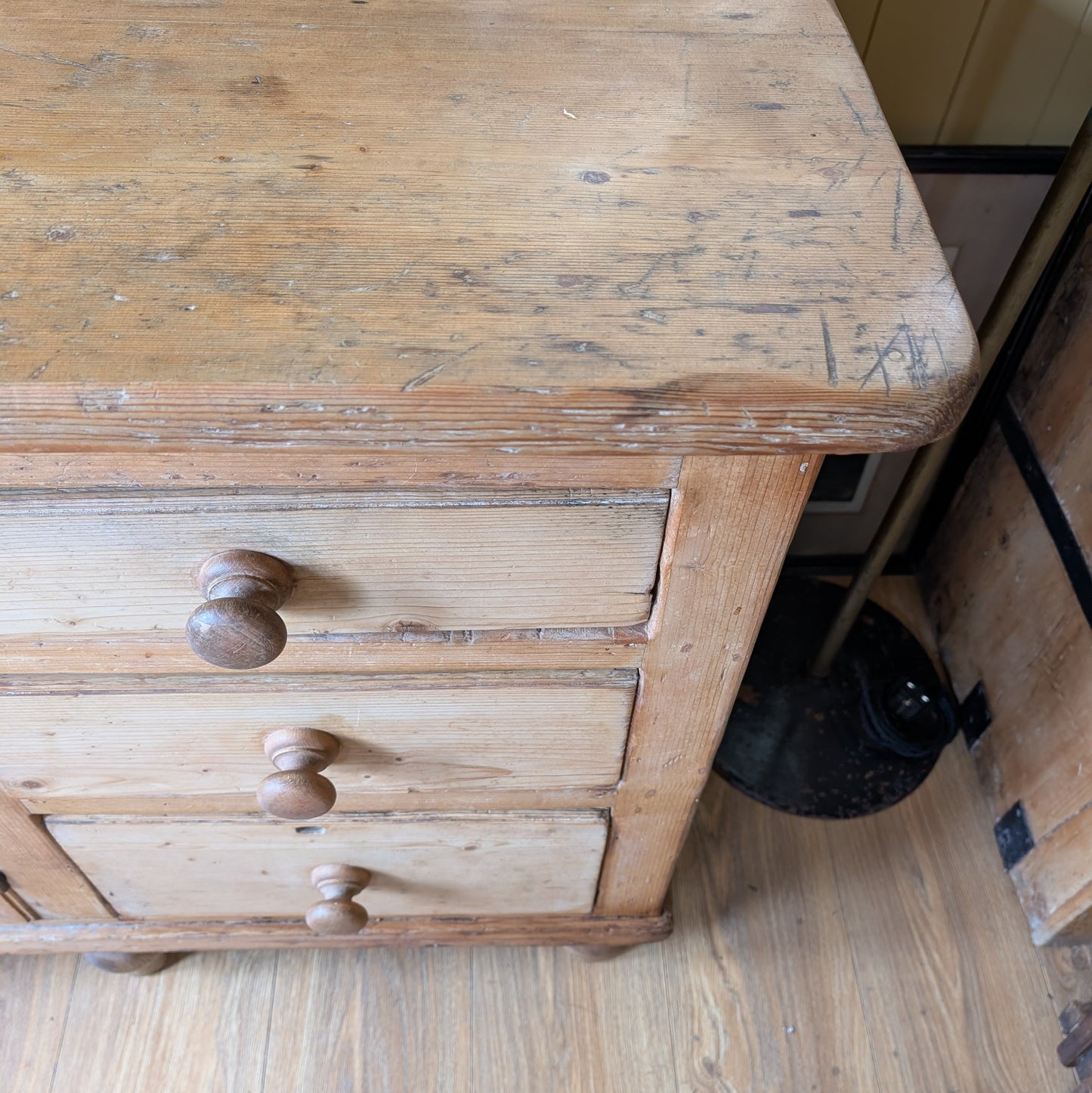 Victorian Pine Sideboard