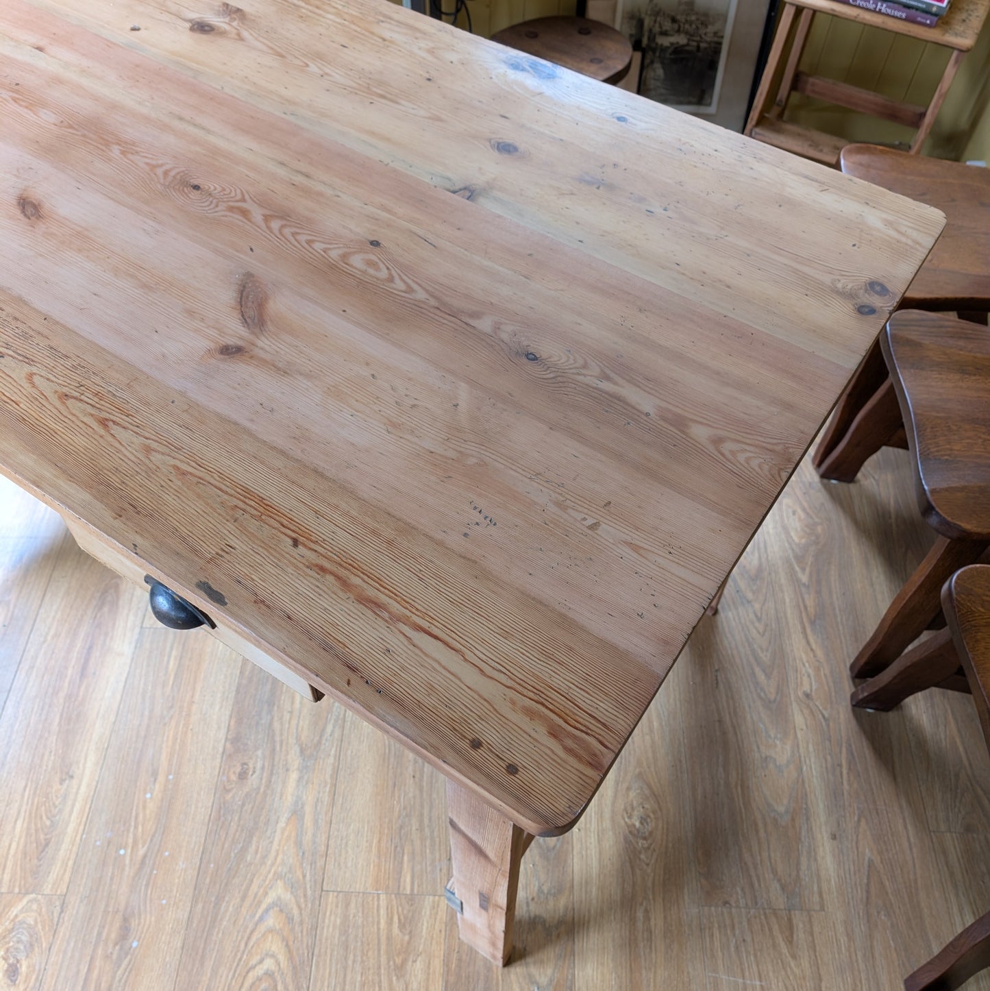 Vintage Workshop Table