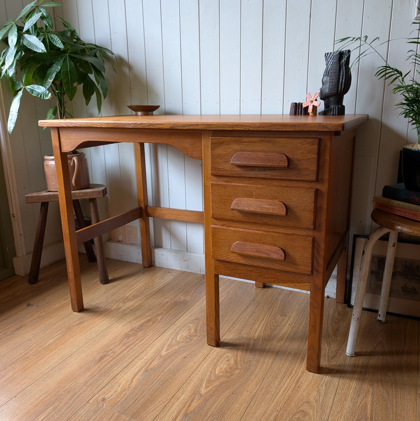 Small Antique Oak Desk